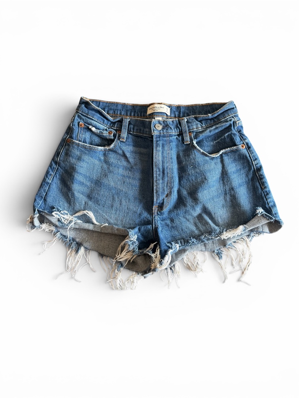 Abercrombie & Fitch Curve Love High Rise The Cutoff Shorts – Size 29/8